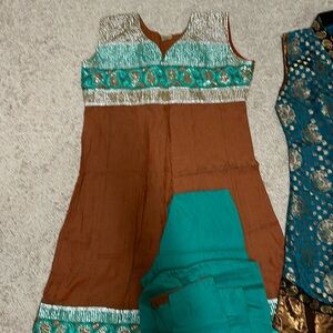 Indian two dresses only $49 for both. Size 38/40